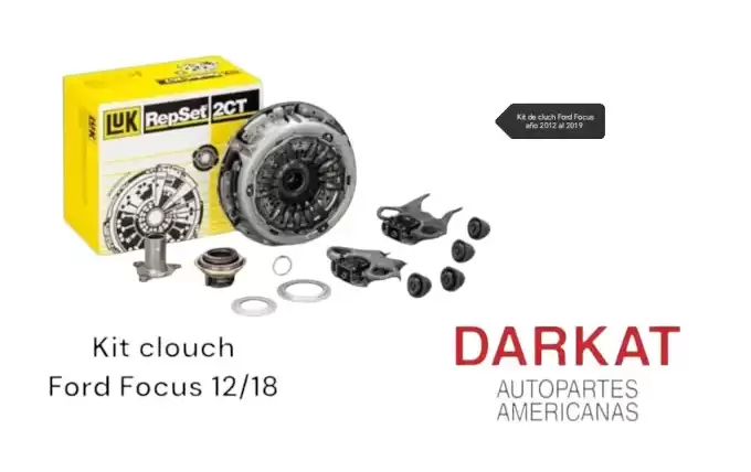 Kit de Clutch para Ford Focus (2012-2019)