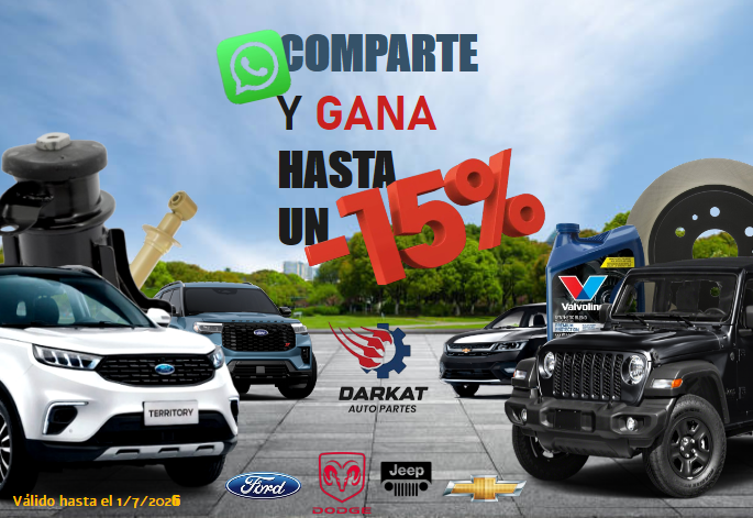 APROVECHA LA OFERTA Y OBTÉN HASTA UN 15% DE DESCUENTO!!!